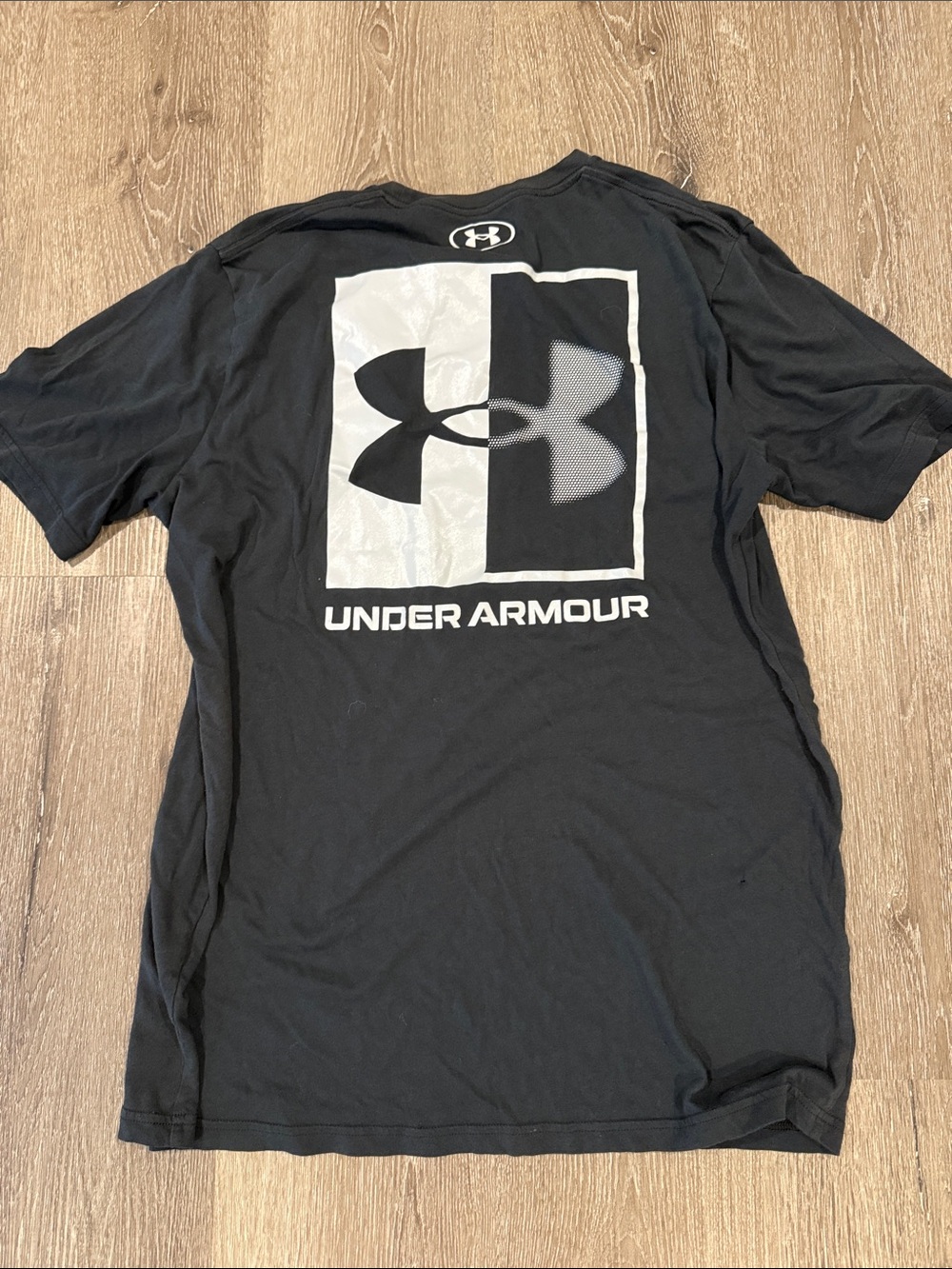Under Armour Black Short Sleeve Logo Graphic Tee